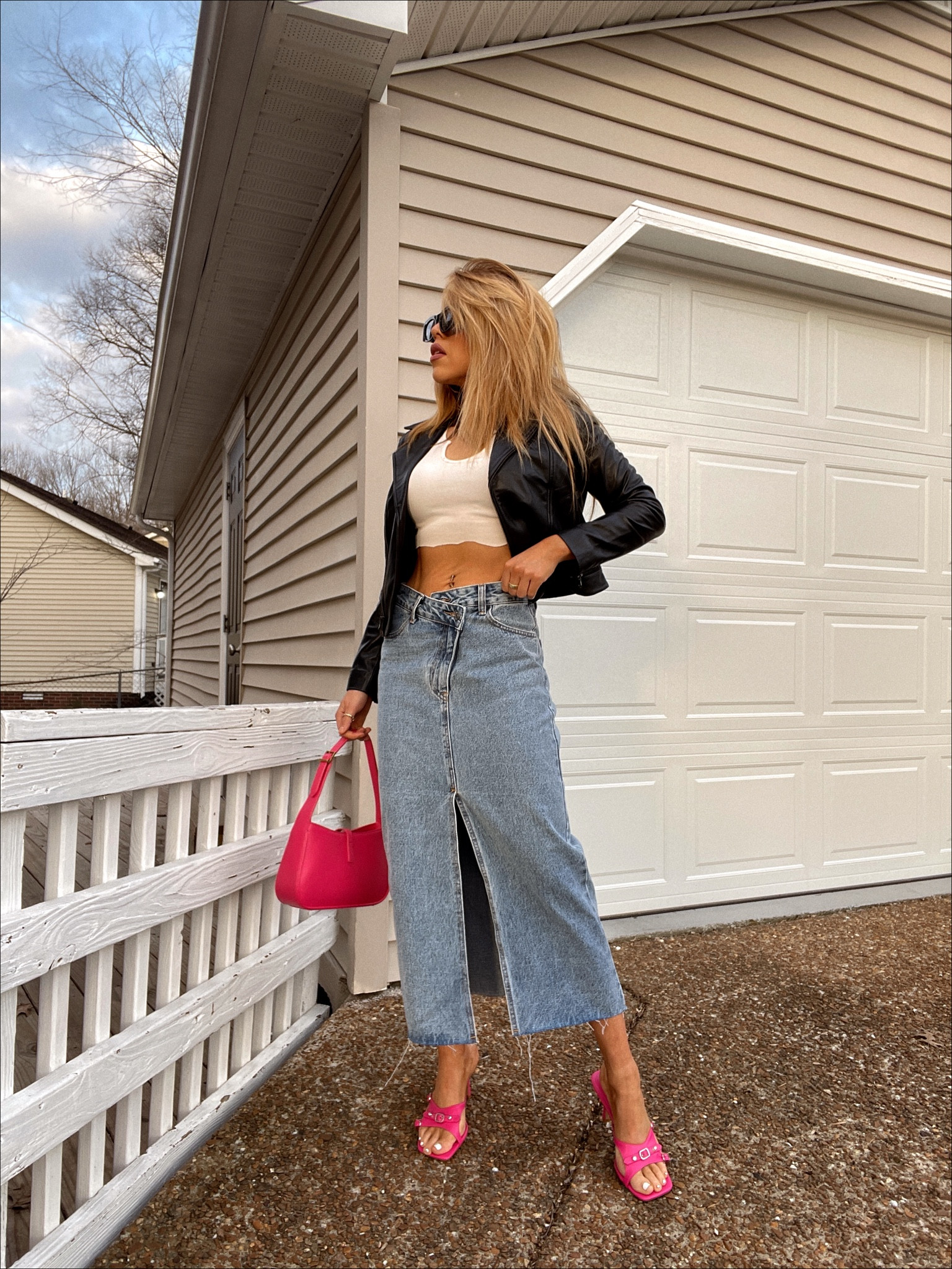 Ootd long denim skirt 

#LTKFind