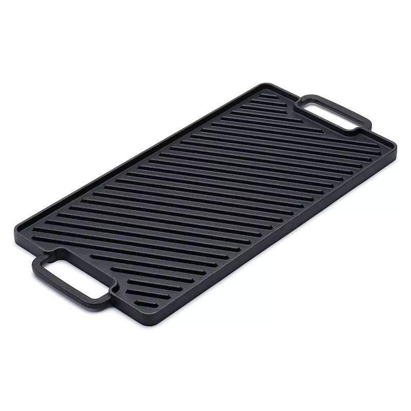 Food Network™ Pre-Seasoned Cast-Iron Reversible Grill | Kohl's