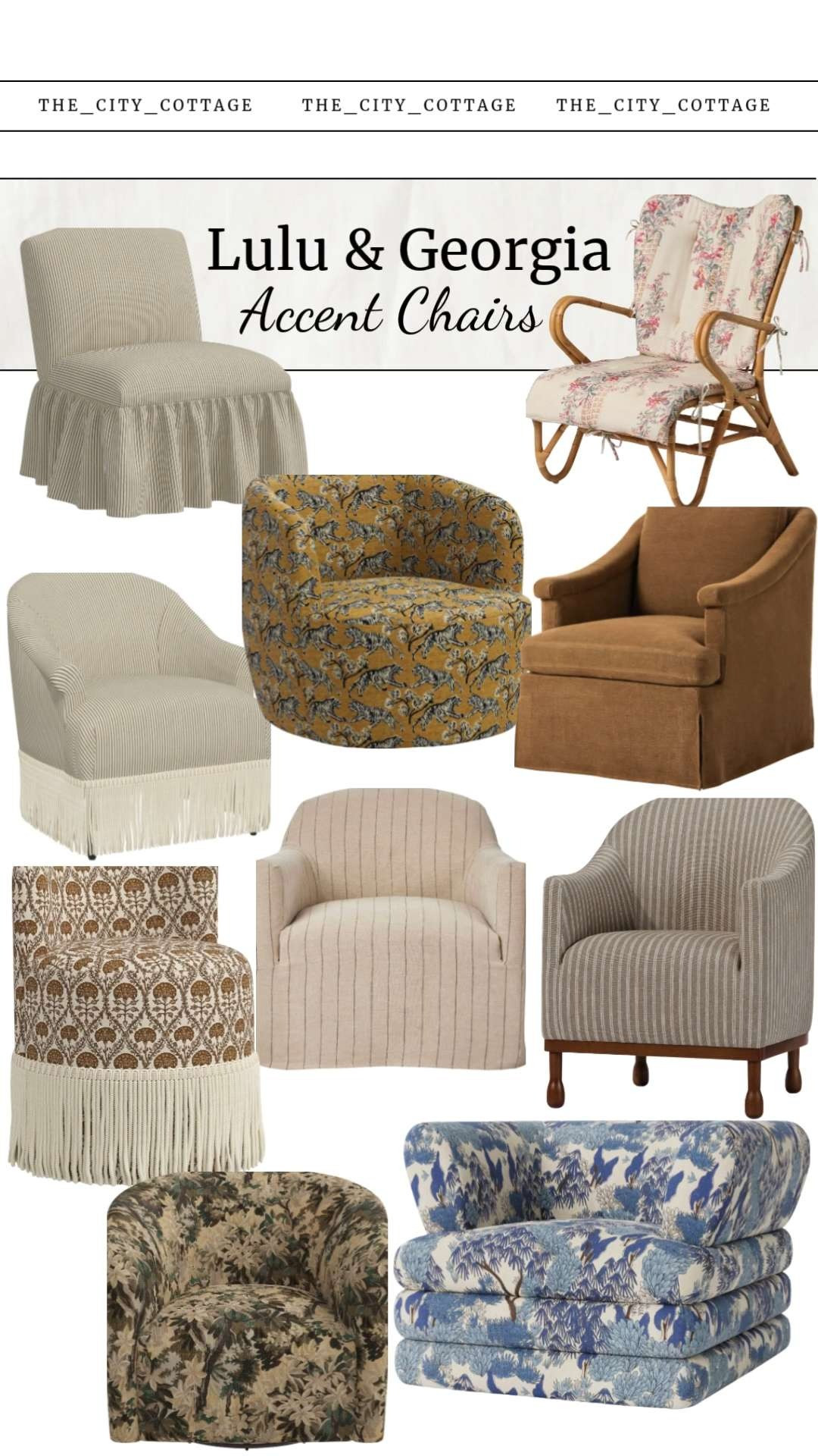 The *accent chair upgrade* your space has been waiting for 🤍✨ Lulu & Georgia is serving sculptural, elevated, designer-level seating that instantly transforms any room.

From cozy swivel chairs to statement silhouettes with pleats, curves, and textured upholstery—these pieces are more than just seating… they’re the moment. Think boucle, soft neutrals, and that perfectly curated “Pinterest home” aesthetic 🏡

Style one in your living room, bedroom, or a cozy corner to create that effortless, high-end look without overthinking it. It’s giving warm minimalism meets quiet luxury 💅

#LTKHome #LTKFinds #LuluAndGeorgia #AccentChair #HomeDecorInspo #InteriorDesignInspo #ModernHome #CozyHome #BoucleChair #SwivelChair #LivingRoomInspo #NeutralHome #HomeStyling #WarmMinimalism #PinterestHome #ItGirlHome #ChicHome #LuxuryHome #FurnitureInspo #HomeUpgrade 

 #LTKMothersDay #LTKHome