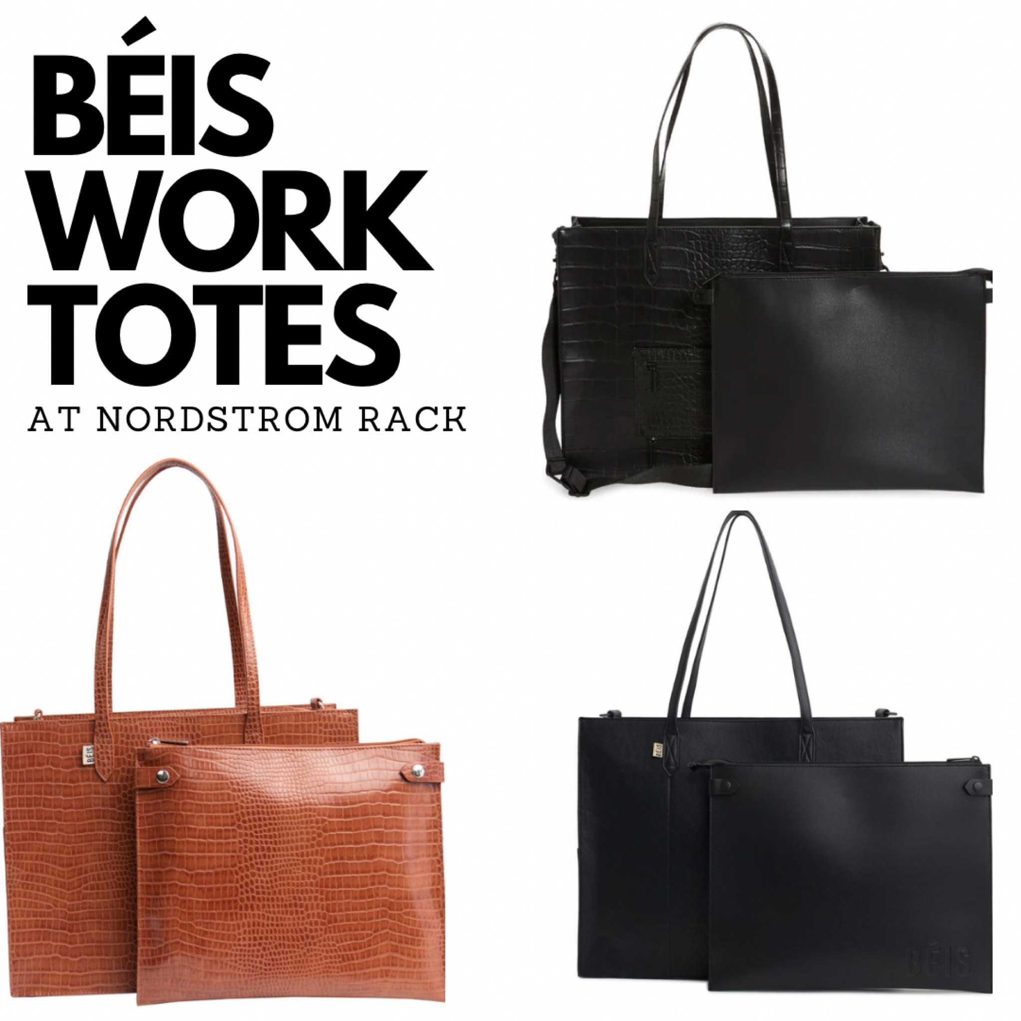 The best deal on BÉIS Work Totes at Nordstrom Rack! 

#LTKfindsunder100 #LTKGiftGuide #LTKMostLoved
