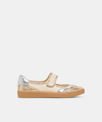 Nanet Sneakers in Metallic Multi Leather Size 7.5 By Dolce Vita | DolceVita.com