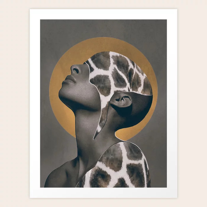 African Beauty Art Print by dada22 | Society6