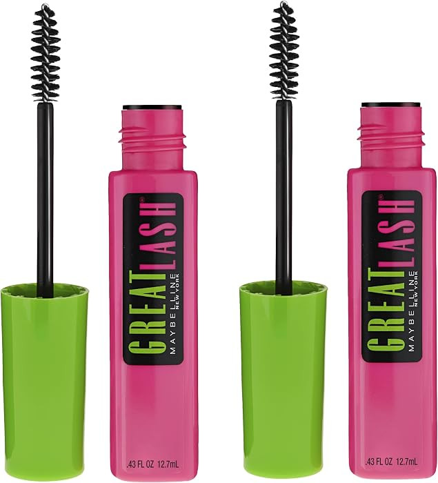 Maybelline Great Lash Washable Mascara Makeup, Volumizing Lash-Doubling Formula That Conditions A... | Amazon (US)