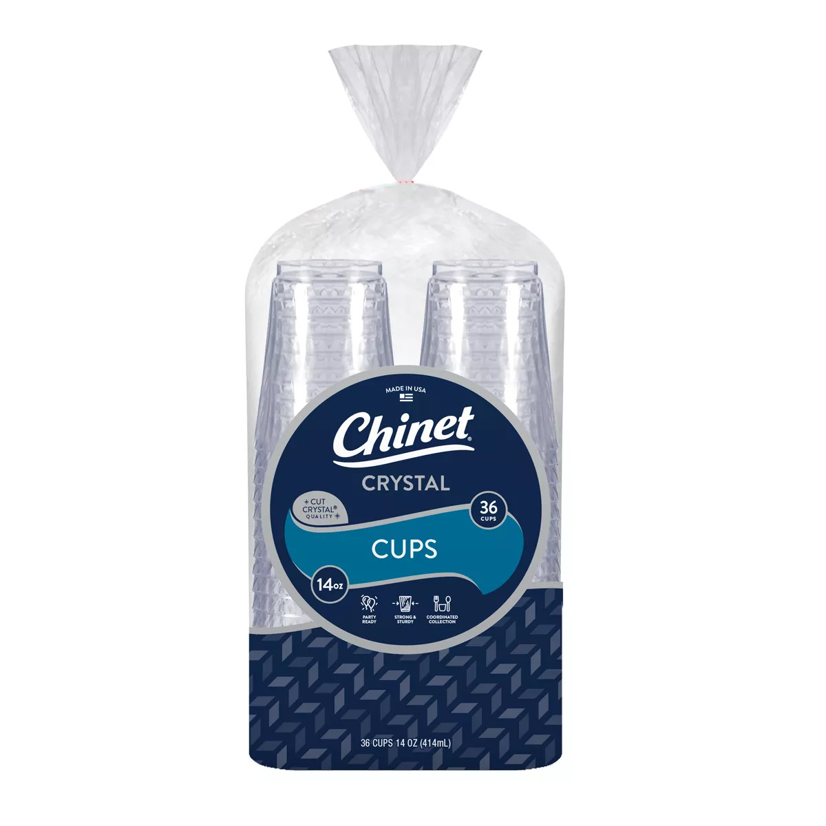 Chinet Crystal Cup - 36ct/14oz | Target