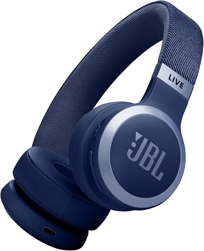 JBL Live 670NC - Wireless On-Ear Headphones with Adaptive Noise Cancelling with Smart Ambient, Up... | Amazon (US)