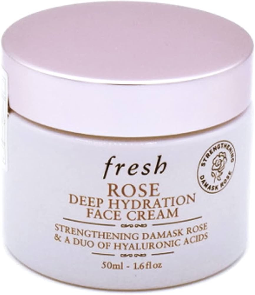 Fresh Rose Deep Hydration Strengthening Face Cream 1.6 oz | Amazon (US)