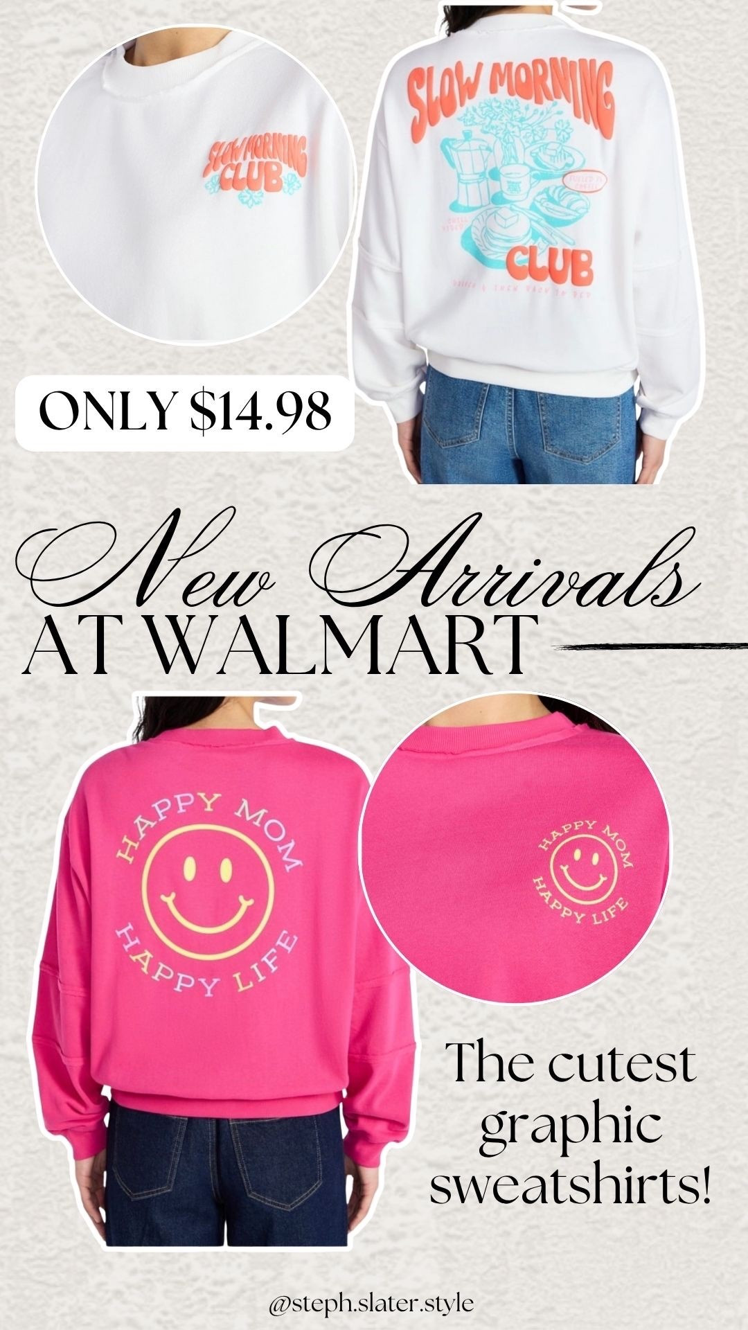 The cutest graphic sweatshirt under $15  

#LTKmomlife #LTKOver40 #LTKSaleAlert