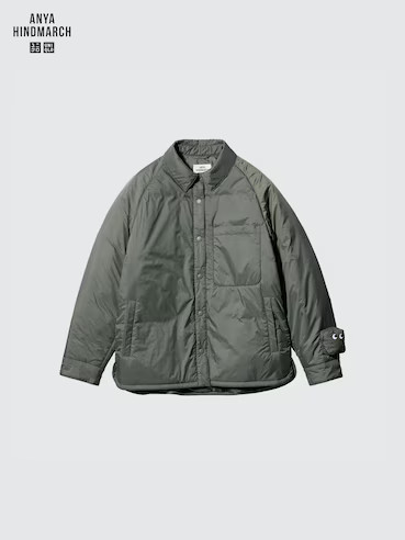 WOMEN'S ANYA HINDMARCH PUFFTECH SHIRT JACKET | UNIQLO AU | Uniqlo Australia