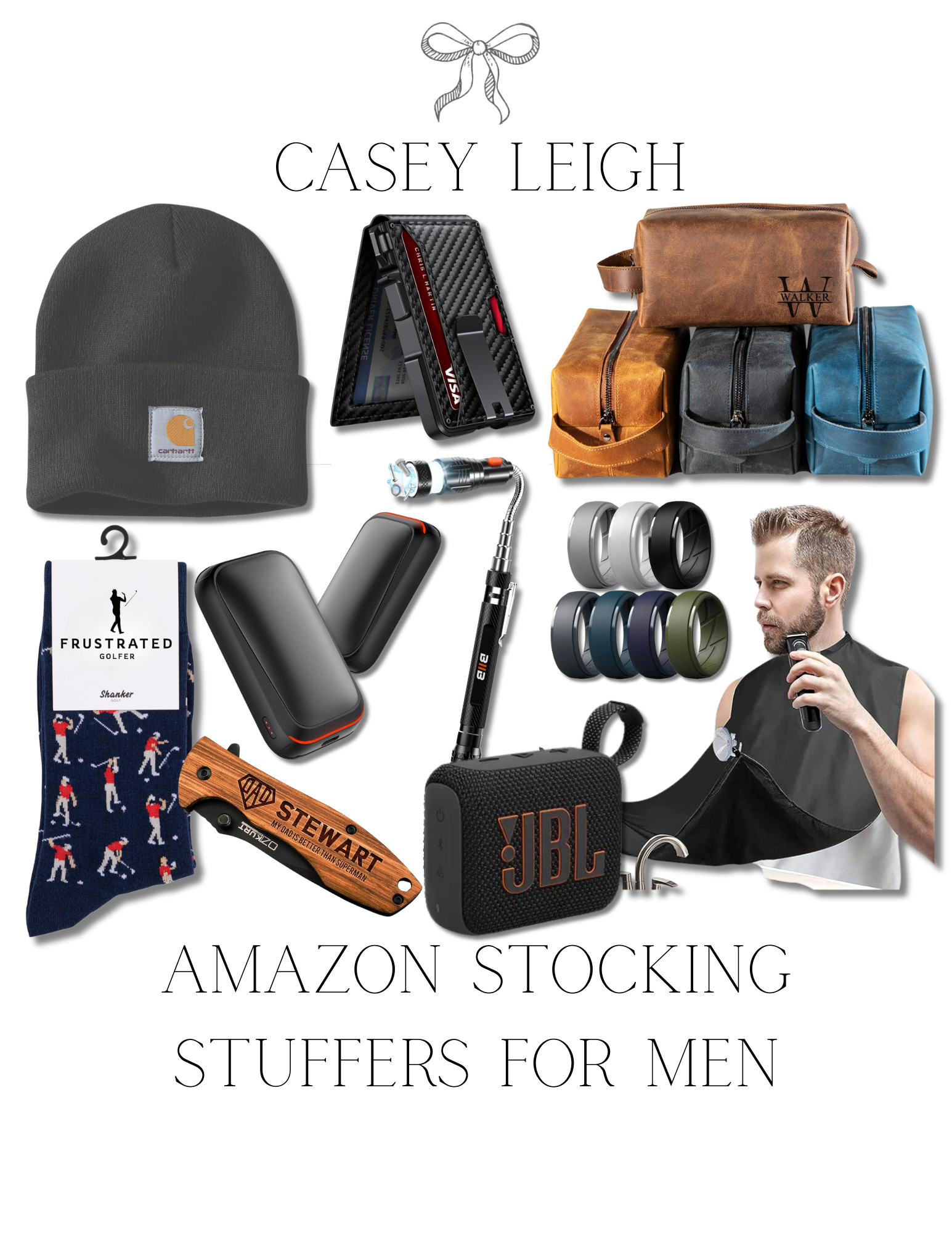 Stockings, upgraded. All my favorite Amazon finds men actually want—gadgets, gear, and a little fun. #LTKHoliday #MensGifts 

 