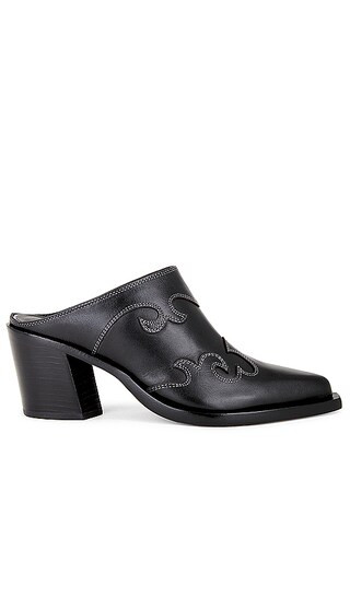 Mia Mule in Black | Revolve Clothing (Global)