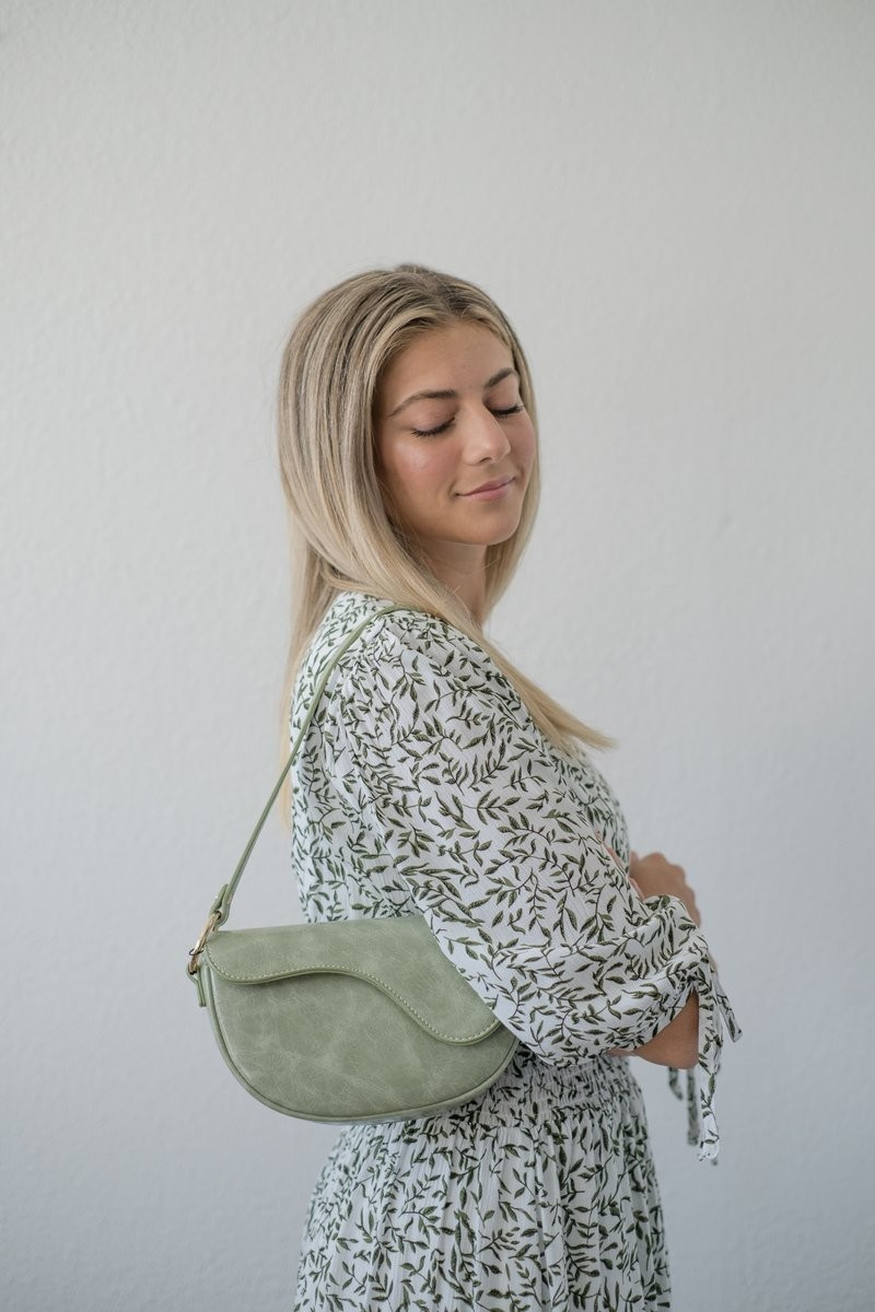 Christian Faux Leather Saddle Bag (2 Colors) | MOMNI