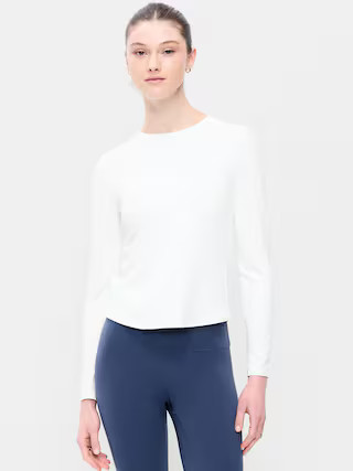 StudioSmooth Long-Sleeve Base Layer Top | Old Navy (US)