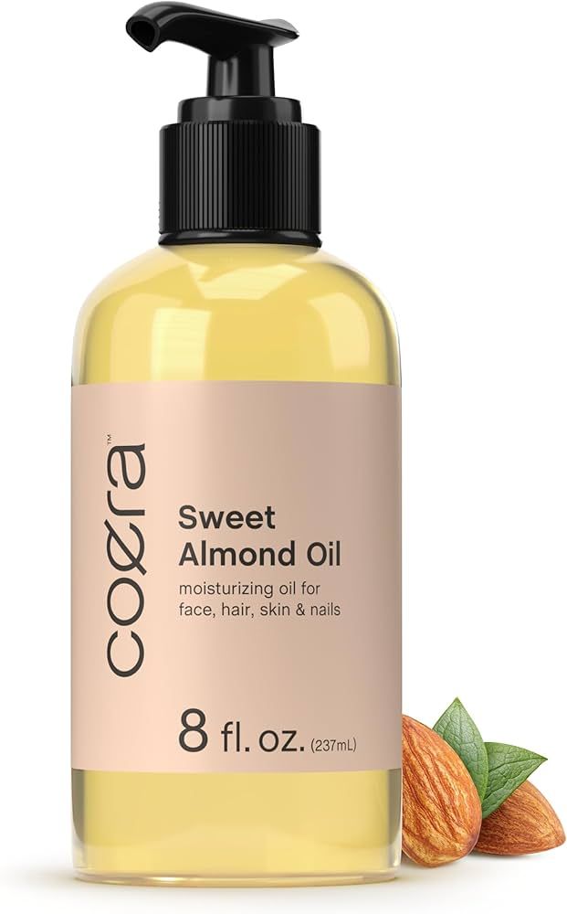 Sweet Almond Oil | 8 fl oz | Moisturizing Oil for Face, Hair, Skin & Nails | Free of Parabens, SL... | Amazon (US)