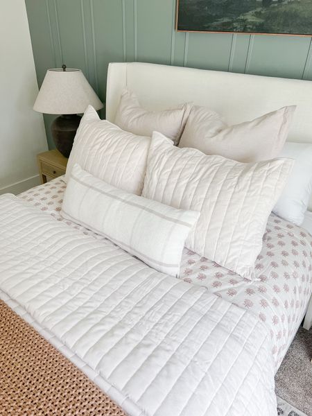 Guest bedroom - bedding - quilts - Target finds - upholstered bed

#LTKSeasonal #LTKstyletip #LTKhome