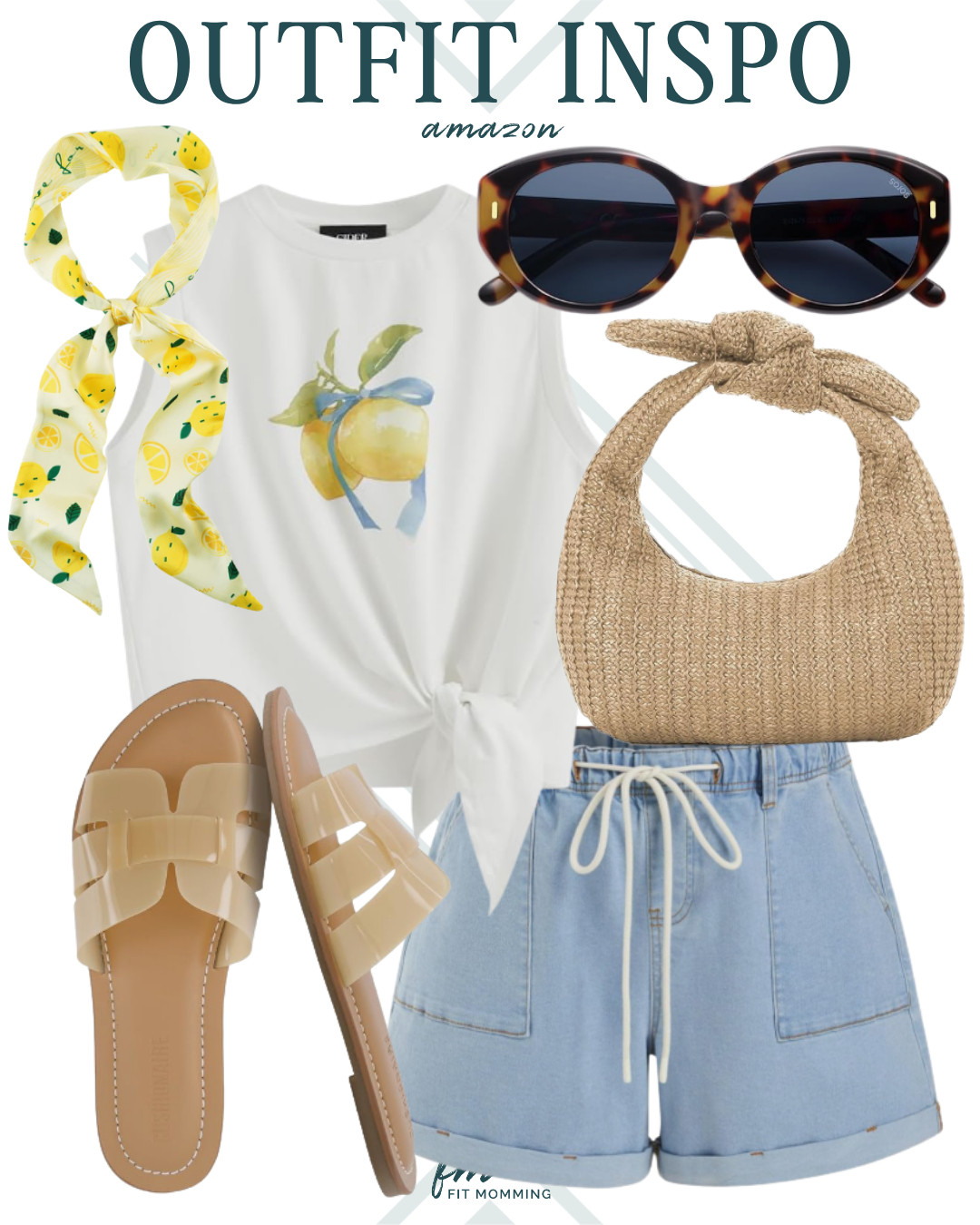 Cute summer fit 🍋 

 
