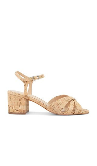 Schutz Keefa Mid Block Heel in Neutral. - size 7.5 | Revolve Clothing (Global)