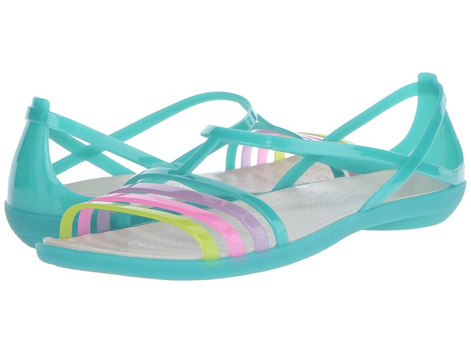 Crocs - Isabella Sandal (Island Green) Women's Sandals | Zappos
