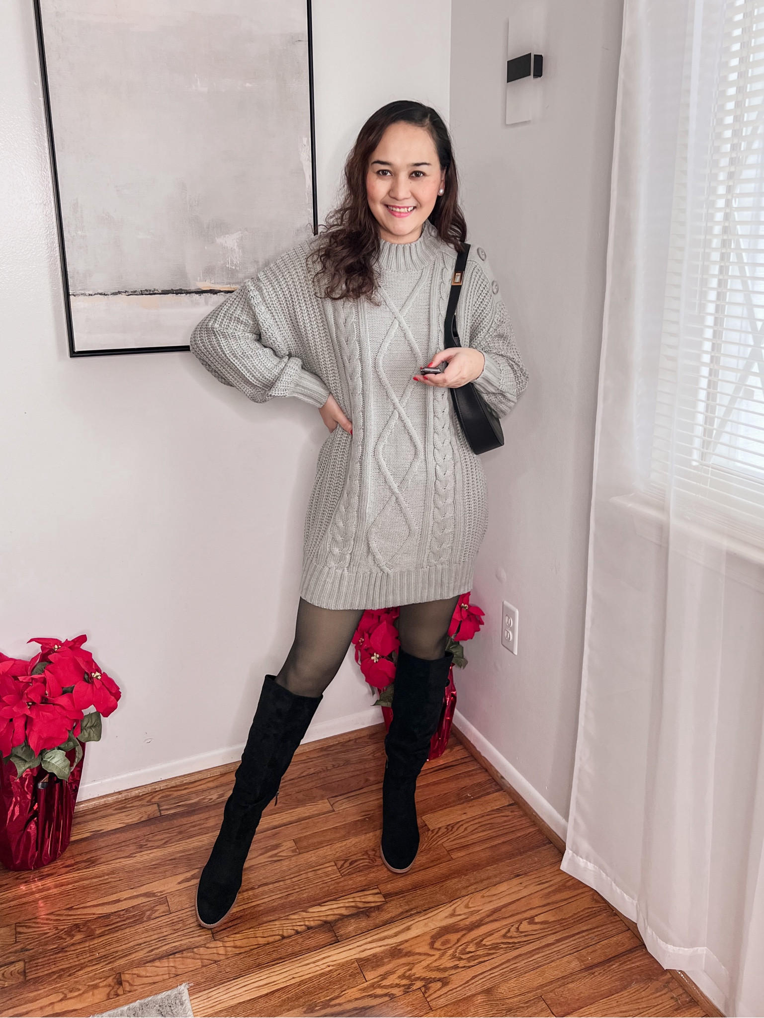 amazon oversized sweater dress ANRABESS Womens Sweater Dress Oversized Cable Knit Chunky Long Sleeve Short  Dresses 2026 Fall Outfits Vacation Winter Clothes Apricot X-Small at Amazon  Women's Clothing store