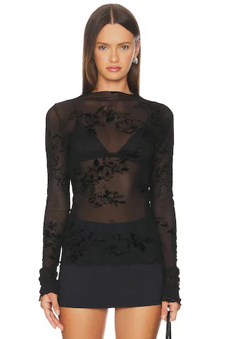 Free People You Decide Long Sleeve in Black | Revolve Clothing (Global)