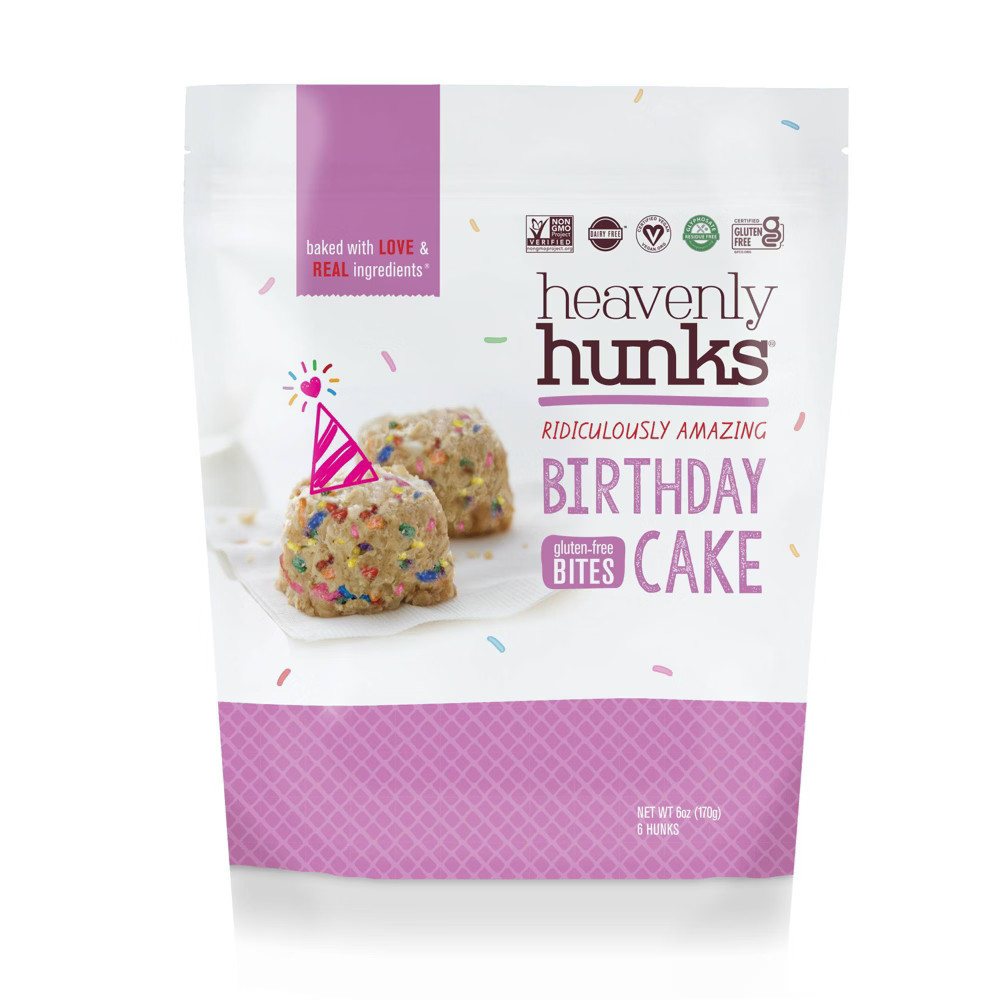 Heavenly Hunks Birthday Cake Bites - 6oz | Target