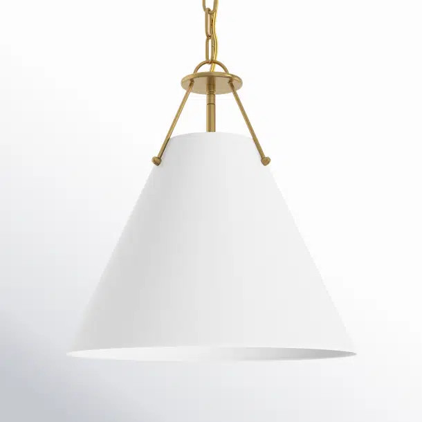 Kinston 3 Light Steel Dimmable Pendant | Joss & Main