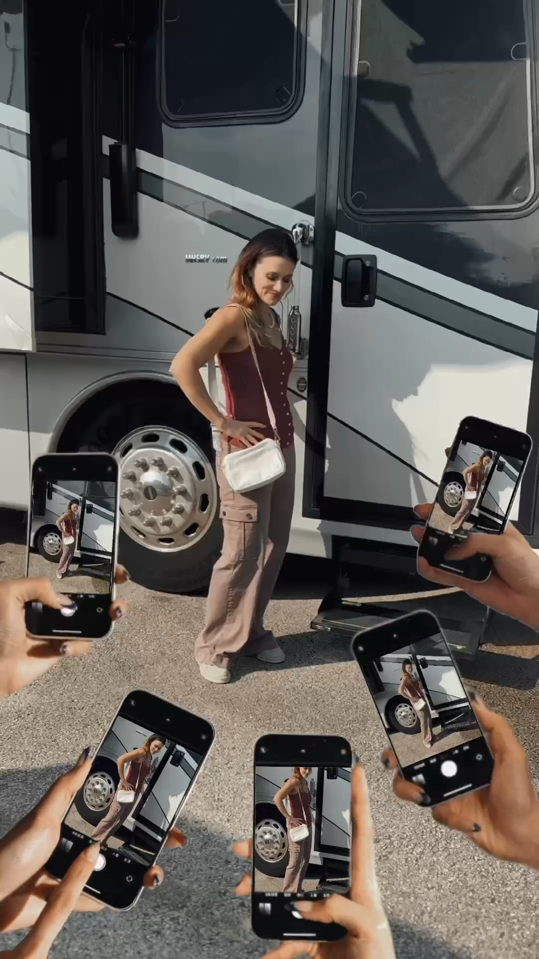 RV Life Style Edit 🚐✨
Just another day of homeschooling + RV living in our 43’ Class A motorcoach. Not a travel day, not an epic adventure—just real life on the road.

Texas heat in September makes it impossible to wear cozy sweaters 🍂, but I still want all the fall outfit vibes. This WHBM pearl button knit is the perfect solution: lightweight with spaghetti straps, little gold metallic flecks, and a color that feels so fall capsule wardrobe.

I styled it with cargo pants from American Eagle (so on-trend!) and my favorite Rothy’s flats for a chic, everyday RV life outfit that works for heat but still looks like fall.

✨ Shop the full RV living fall style look here ⬇️


#LTKTravel #LTKFallSale #LTKSeasonal