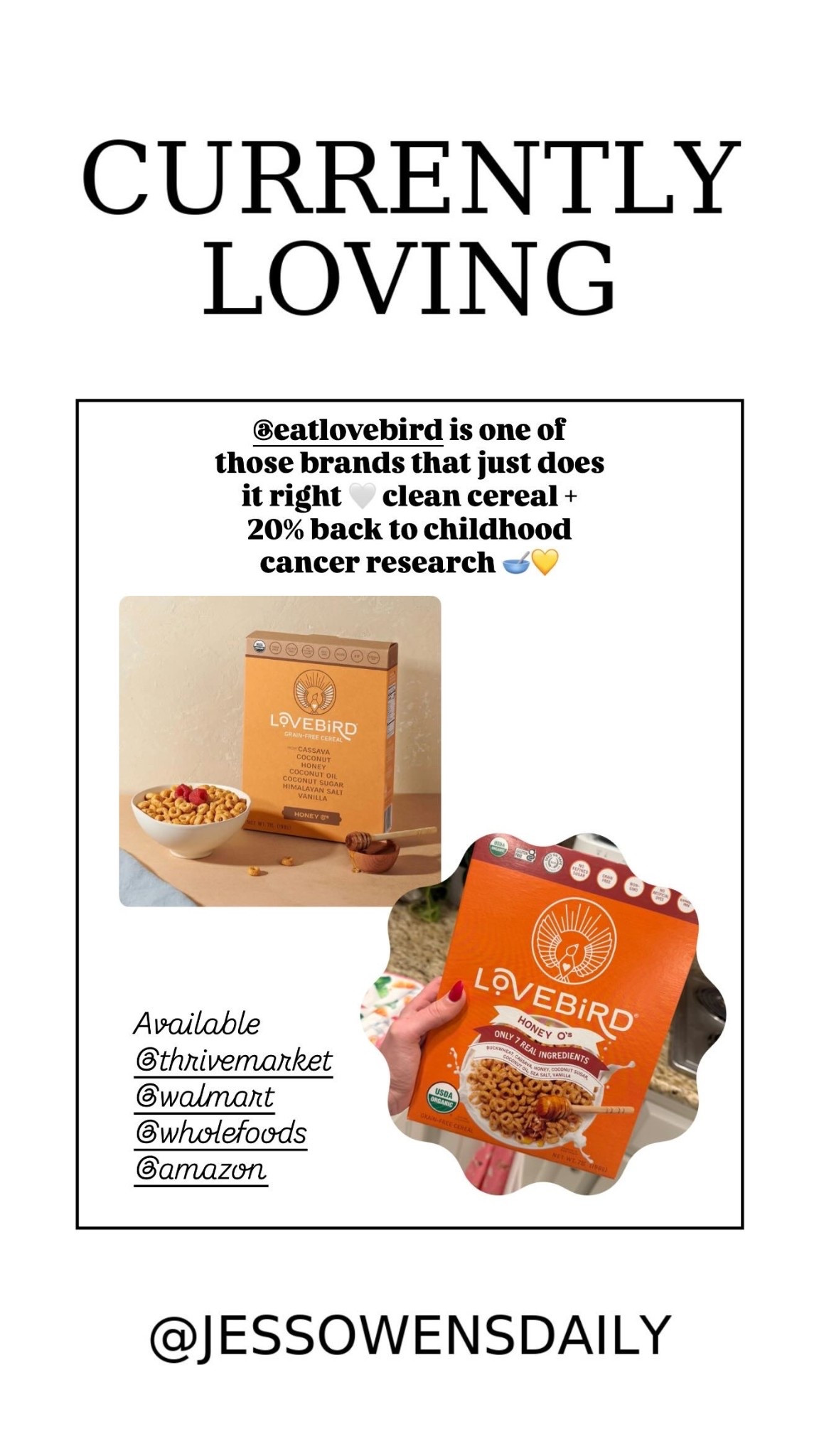 Much healthier alternative for kids cereals. I love a brand that give us back!

#LTKHome #LTKfitnessgoals #LTKmorningroutine