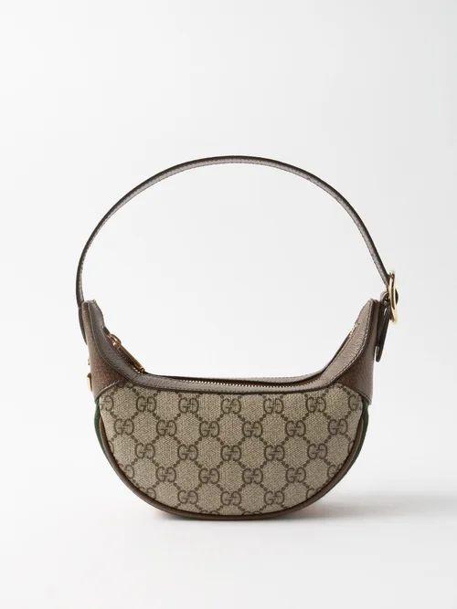 Gucci - Ophidia Mini Gg-supreme Canvas Shoulder Bag - Womens - Beige Multi | Matches (US)