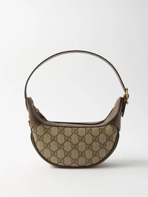 Gucci - Ophidia Mini Gg-supreme Canvas Shoulder Bag - Womens - Beige Multi | Matches (UK)