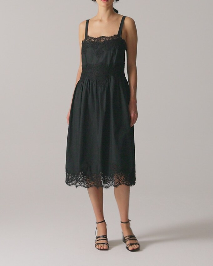 Philomena dress in cotton poplin | J. Crew US