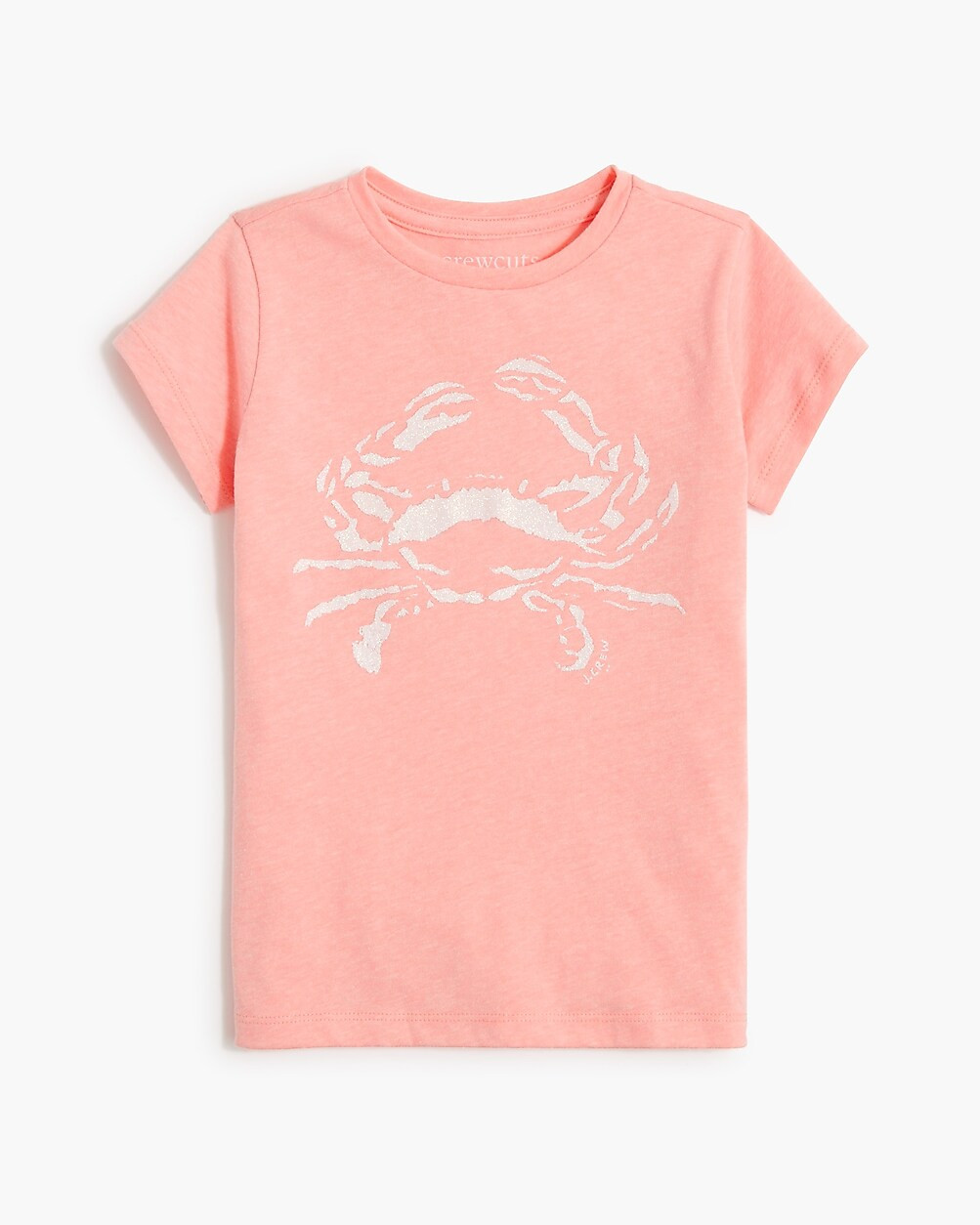 Girls' glitter crab graphic tee | J.Crew Factory