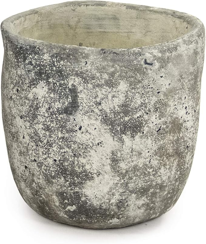 ZENTIQUE Distressed Vase, One Size, Grey, White | Amazon (US)