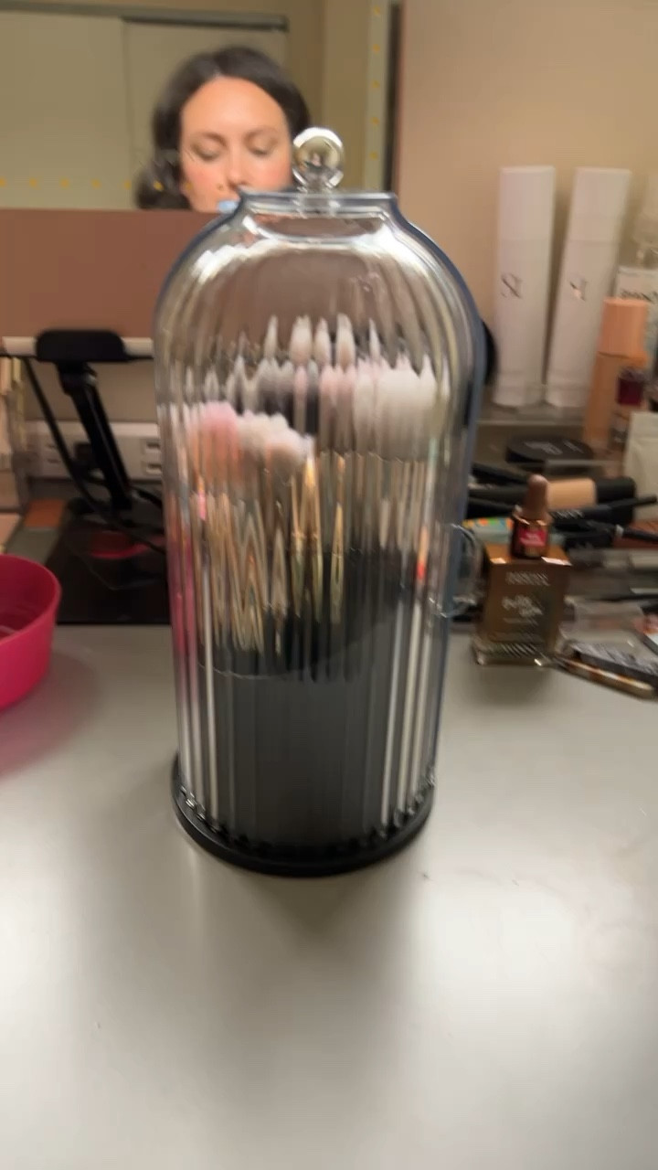 Enchanted Brush Holder Dupe!

Hold all your Seint Brushes and non palette items in this chic spinning enclosed brush holder!

So pretty for your bathroom or vanity!

#LTKhome #LTKbeauty