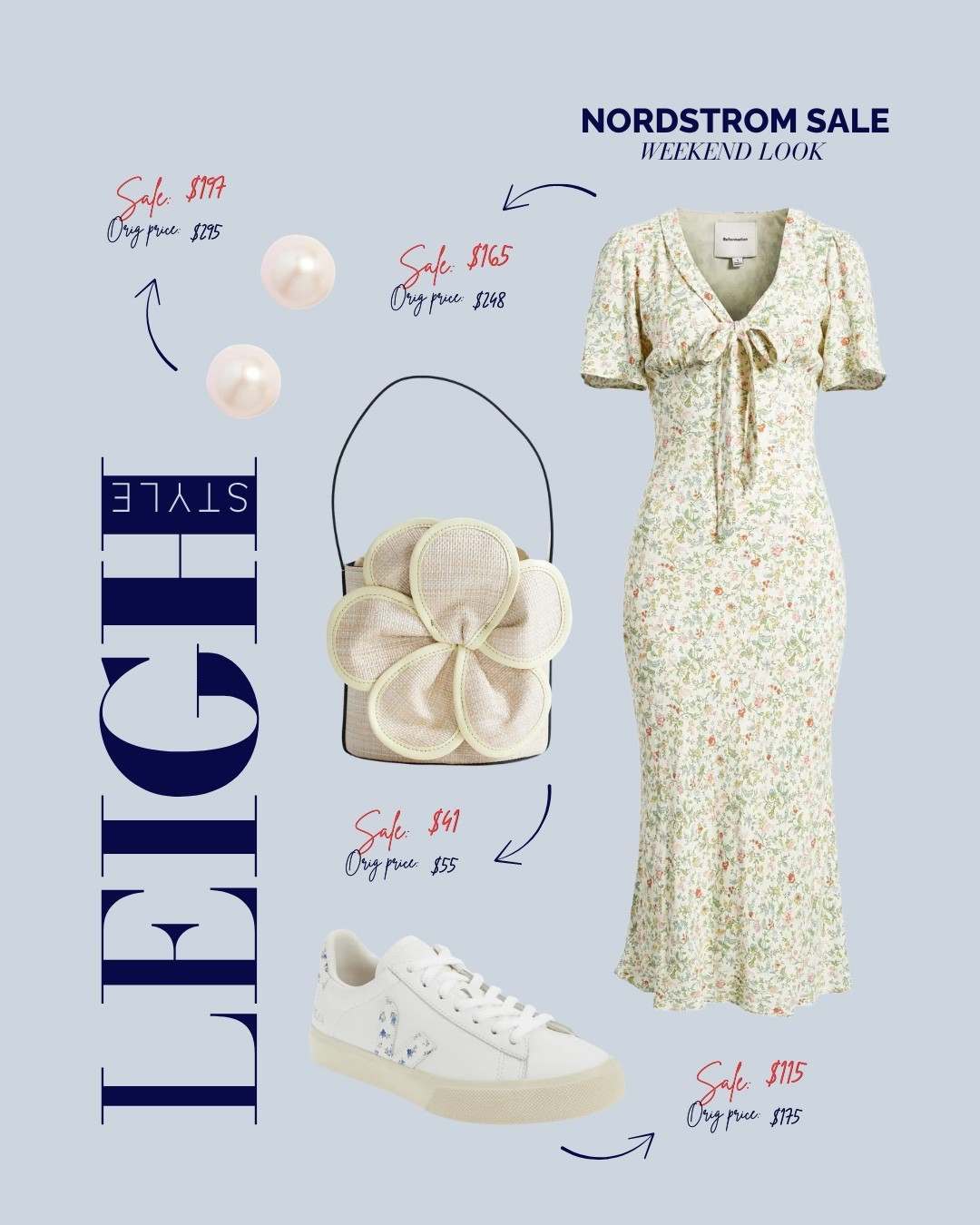 The perfect weekend outfit from the Nordstrom Sale—feminine, effortless, and chic.

Nordstrom Sale, Nordstrom Anniversary Sale, weekend outfit, floral dress, casual chic, feminine style, summer dress, floral maxi dress, white sneakers, raffia handbag, pearl earrings, everyday outfit, vacation outfit, brunch outfit, effortless style, classic fashion, weekend style, sale finds, wardrobe staples, Nordstrom fashion

#LTKootd #LTKSaleAlert
