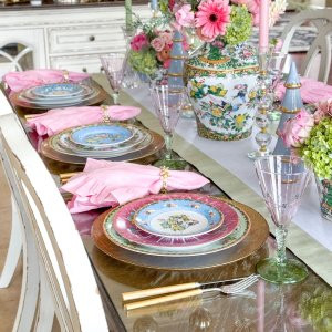 Famille Rose Mixed Salad Plates | Williams-Sonoma