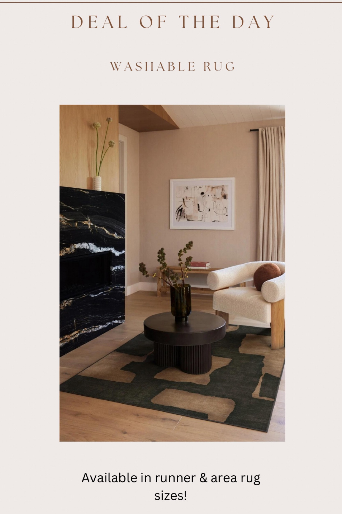 Brand new washable rug!!! All of the stock photos are sooooo pretty 😍😍

#LTKStyleTip #LTKSaleAlert #LTKHome