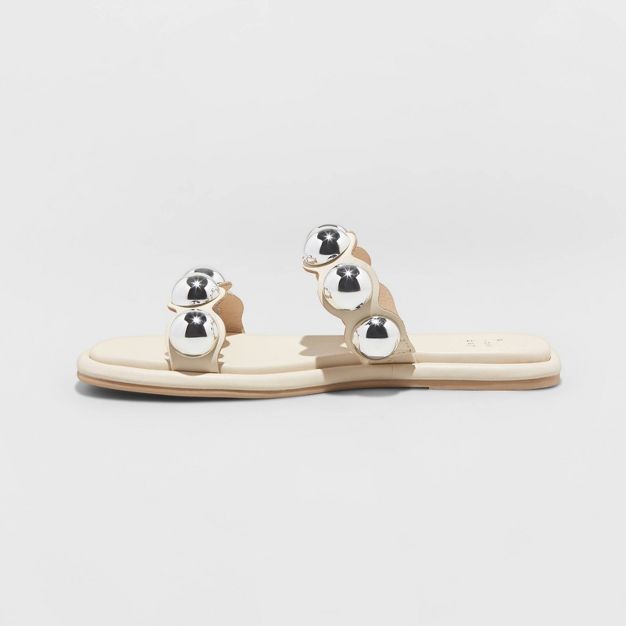 Women's Didi Embellished Slide Sandals - A New Day™ | Target