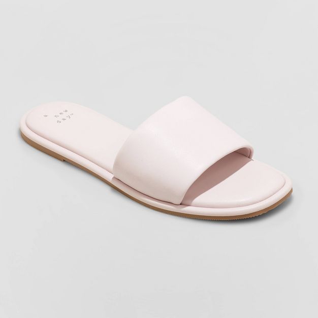 Women's Lulu Slide Sandals - A New Day™ | Target