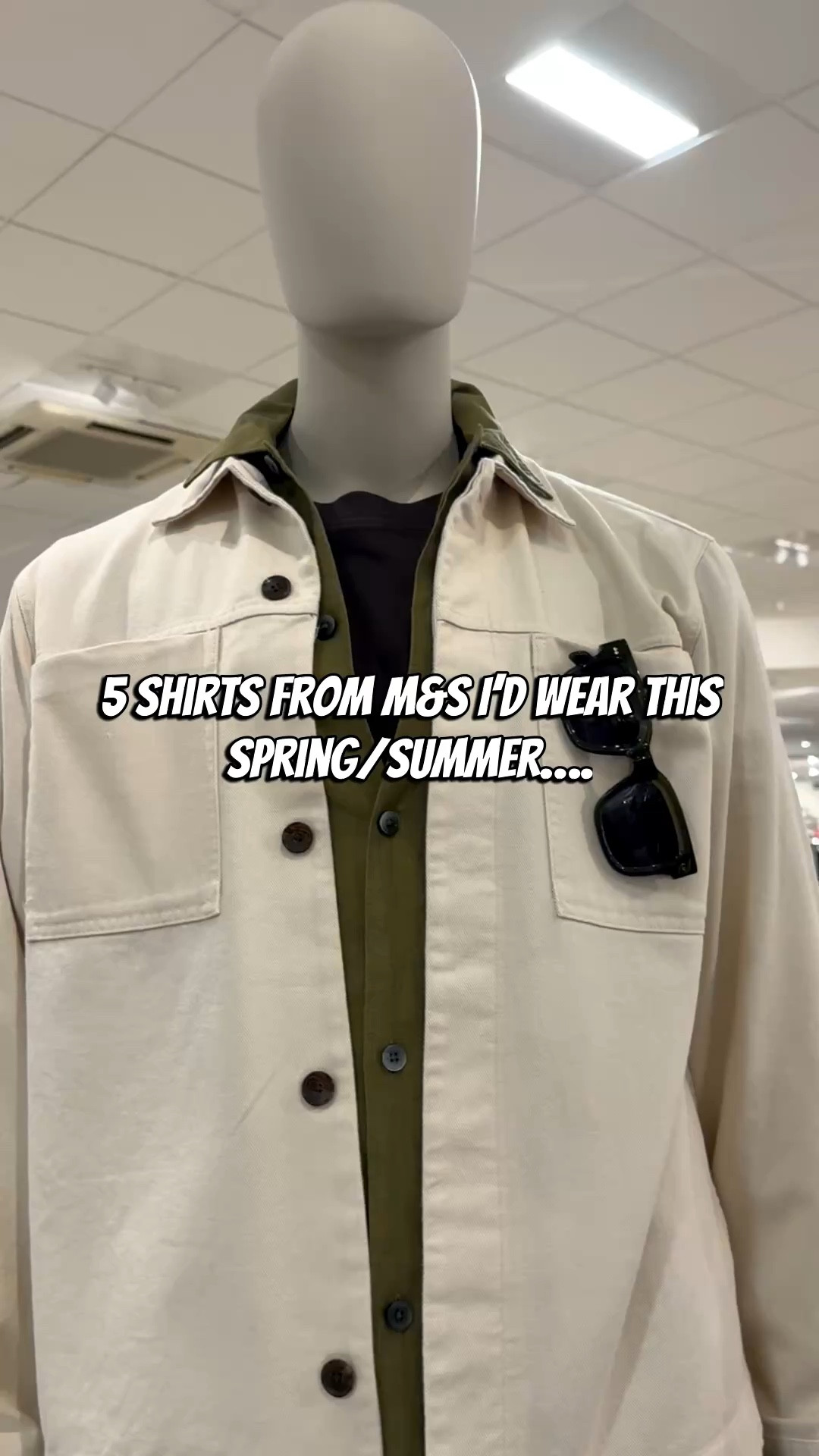 Spring and summer shirts at M&S are actually doing the work right now.

These are the five that caught my eye. easy to wear, simple to style, and the kind of shirts you’ll reach for without overthinking.

No overstyling.
Just solid pieces that work.

Which one is your favourite? 

#menswearuk #marksandspencer #mensfashionuk #highstreetmenswear #mensfashionfinds

#LTKmens #LTKspring #LTKuk