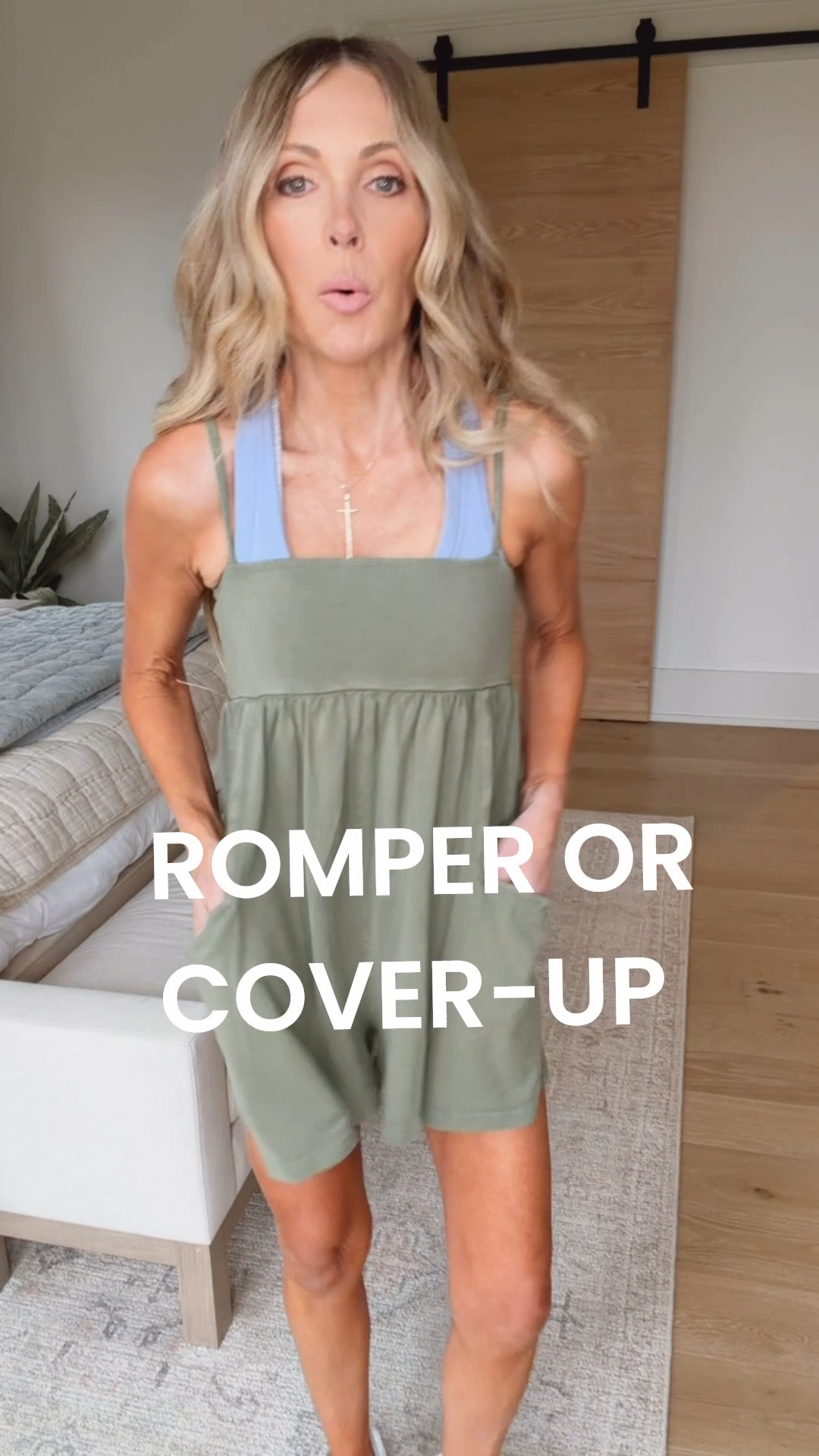 The Free People Hot Shot Strappy Romper is the perfect throw on and go piece for beach days or busy moms who want comfort and style. With its relaxed fit, it’s ideal for school drop-offs, errands, and everyday life. @fpmovement #fpmovementpartner




#LTKmomlife #LTKOver40 #LTKActive