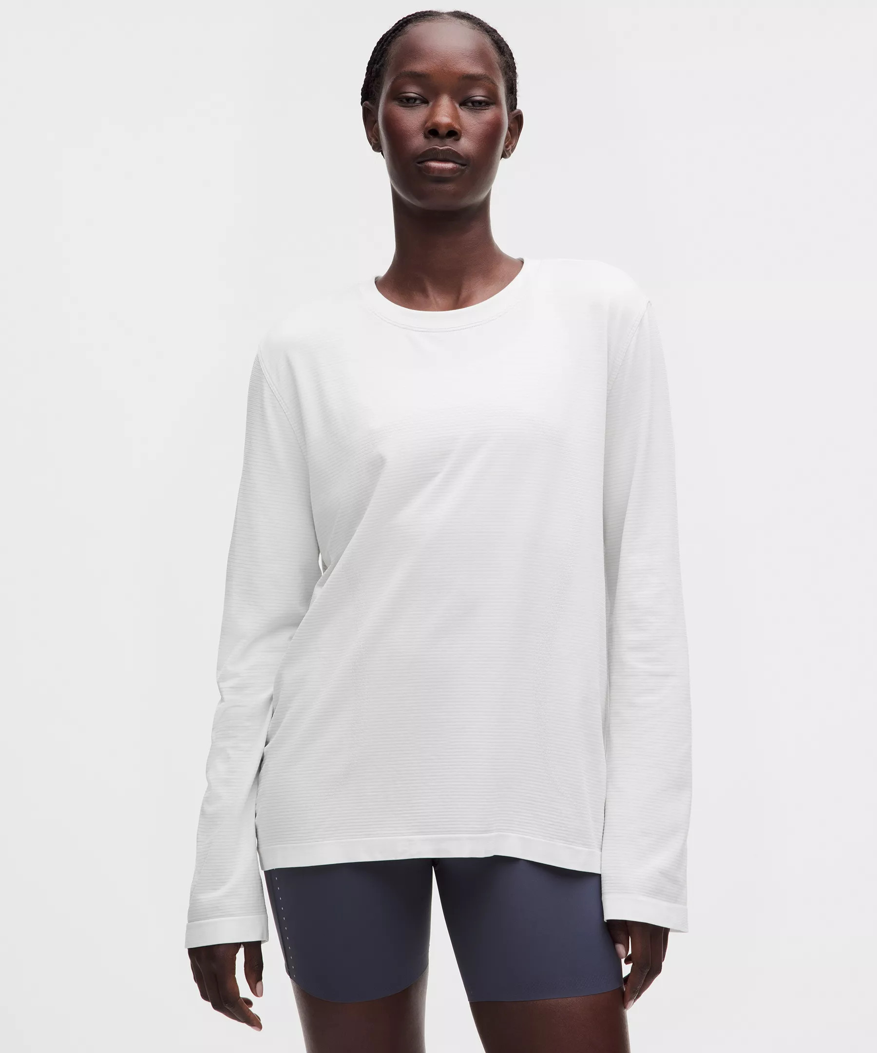 Swiftly Relaxed Long-Sleeve Shirt Hip Length | Lululemon (US)