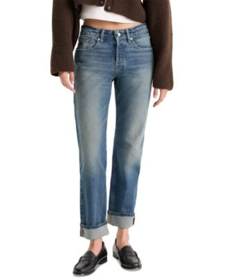 Good American Women's Vintage Straight-Leg Ankle Jeans - Indigo | Macy's
