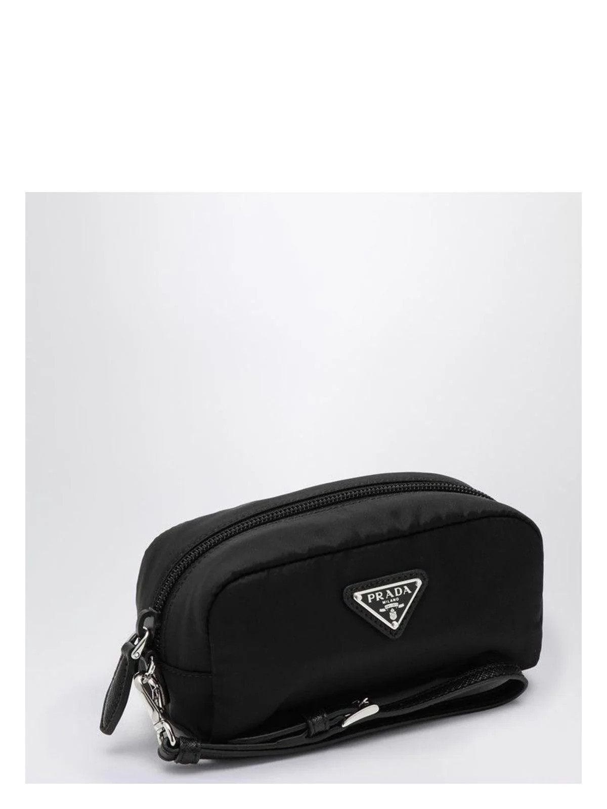Prada Women's Re-Nylon Necessaire in Black | 1NS175R067 Color F0002 | LOZURI