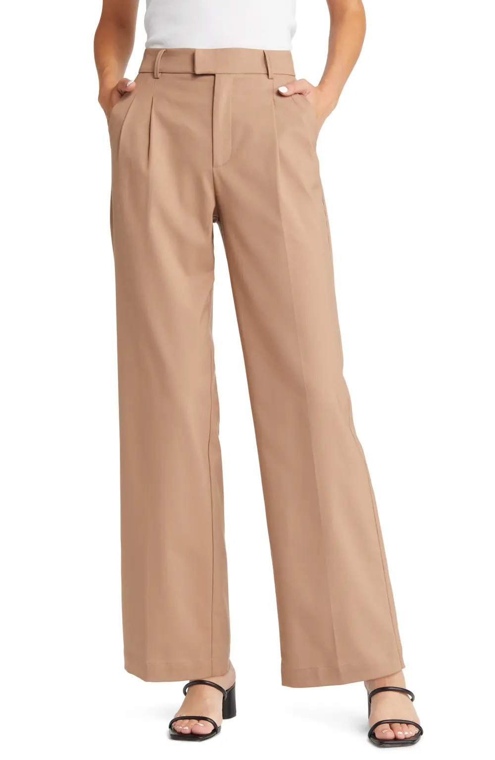 Rails Marnie Wide Leg Pants, Size 12 in Fawn at Nordstrom | Nordstrom Canada