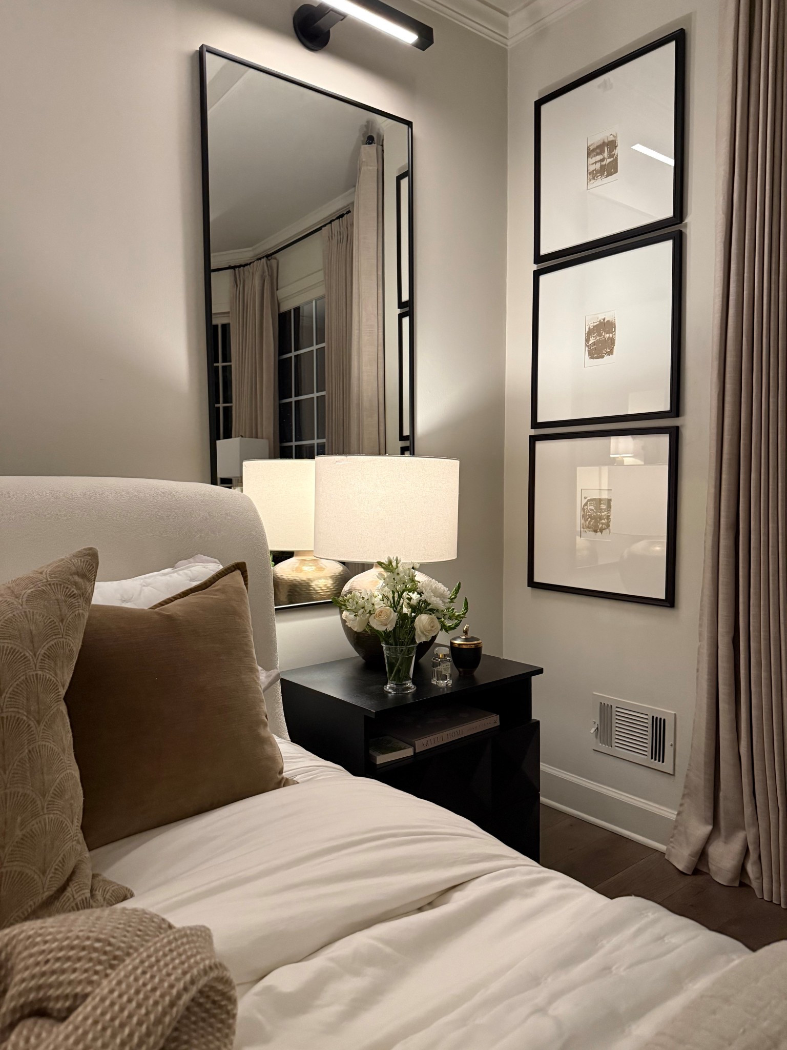 My favorite time of day is actually nighttime! 7 nightstand essentials: a lamp for ambiance, a little bunch of flowers, a perfume (for spritzing right before bed, a candle (this one is sooo special!), matches (for lighting the candle, of course!), and an amazing book (this one is truly so special!) 

#LTKdayinmylife #LTKHome #LTKSaleAlert