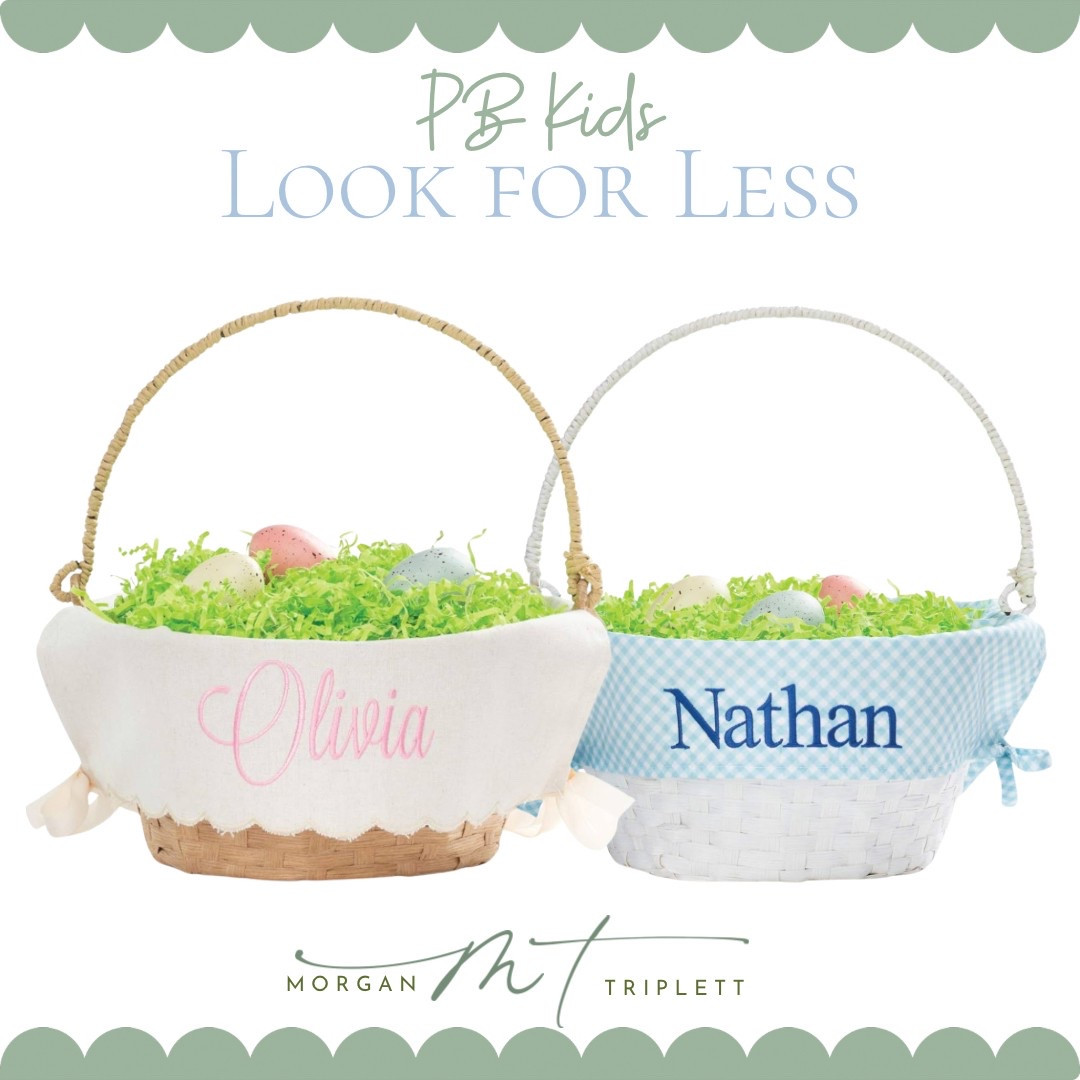 PB Kids Look for Less Easter Baskets 🐣

#LTKFindsUnder50 #LTKSeasonal #LTKKids