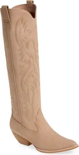 Calvera 2K Western Knee High Boot (Women) | Nordstrom