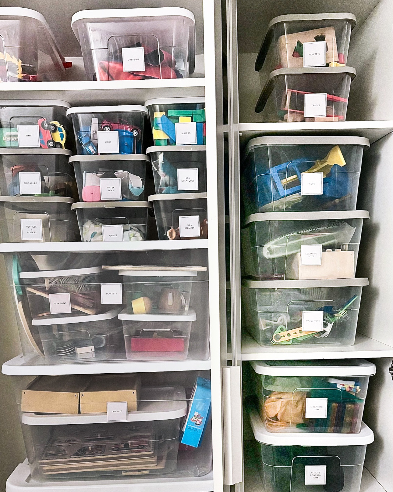 Toy closet organization & simple playroom storage 

#LTKKids #LTKHome #LTKmomlife