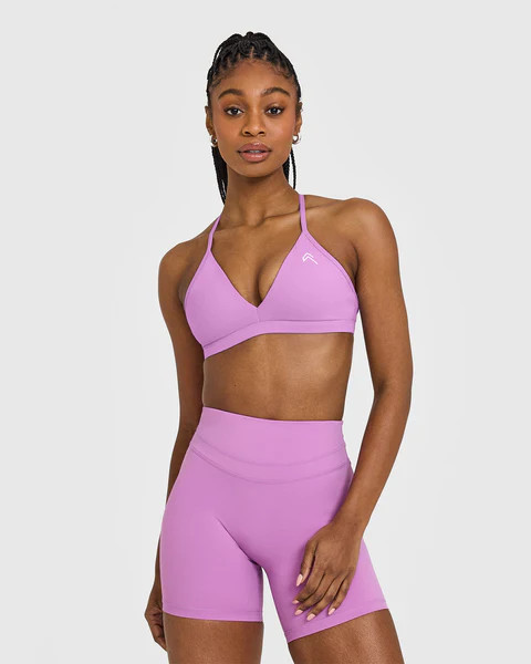 EasyLift™ Ultra Minimal V Neck Bralette 
 Orchid Purple | Oner Active (UK / US)