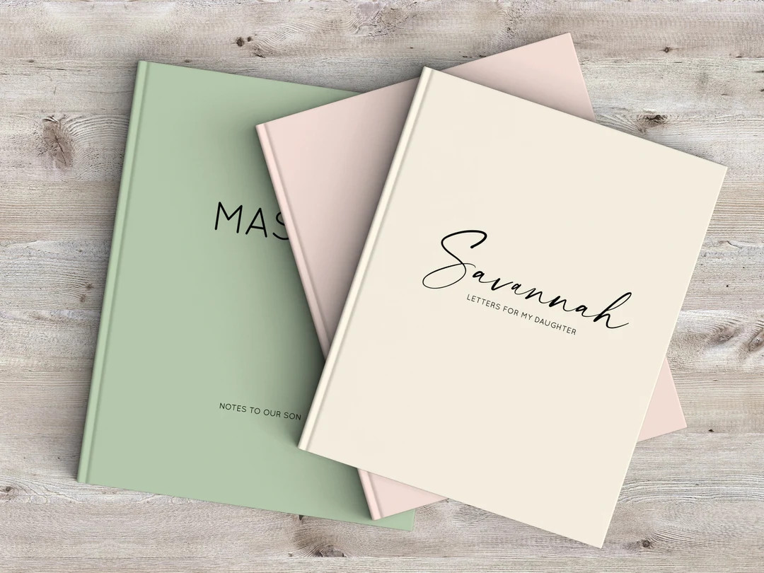 Journal, Notebook, Guest Book, Personalized, Graduation, Baby Shower, Pregnancy Journal, Baby Jou... | Etsy (US)